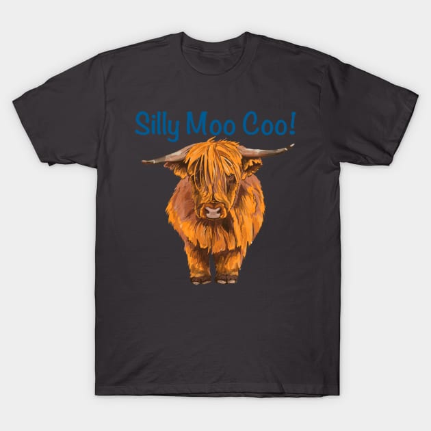 Silly Moo Coo T-Shirt by archiesgirl